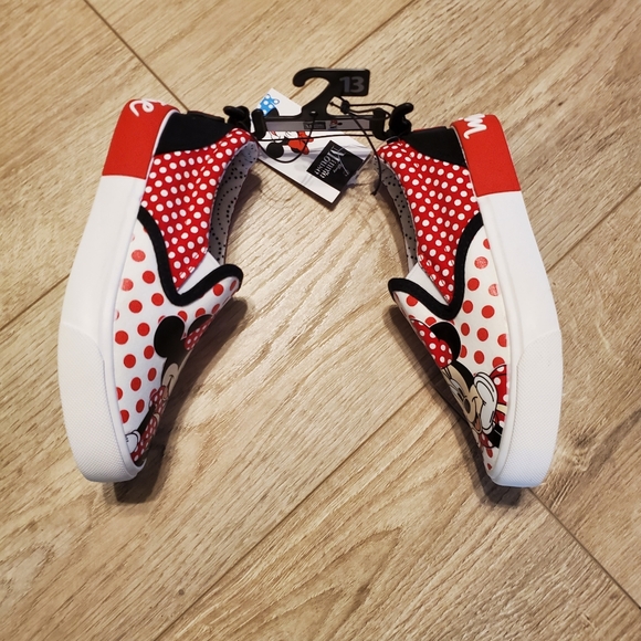 Minnie Mouse Slip On Shoes Girls Size 13 NEW - Picture 6 of 7